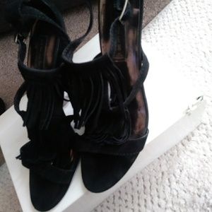 Suede Heels